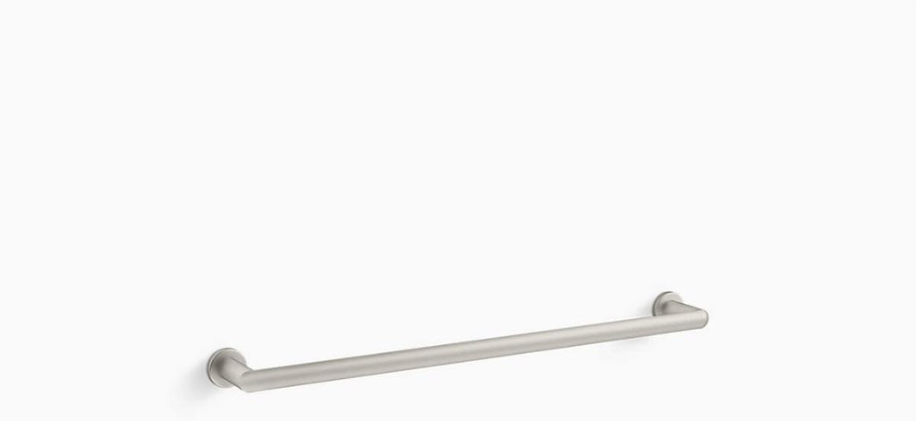 Kohler 97882-BN Kumin™ 24' Towel bar, Vibrant Brushed Nickel