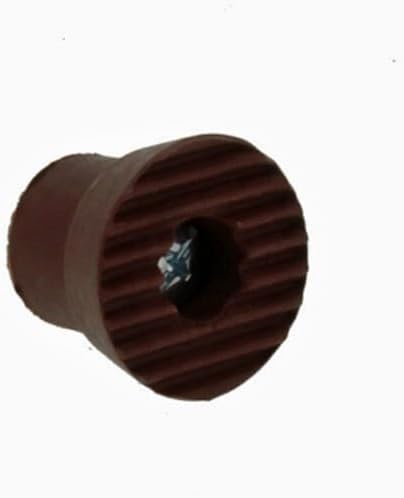 Replacement for Rubber Door Stop/Doors Stopper 50 Pack - Heavy Duty, Brown, Reduce Scratches Replaces Parts