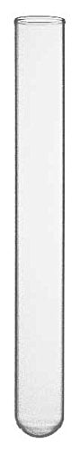Kimble Chase 60GM166 Soda-Lime Glass Unmarked Disposable Culture Tube, 150 mm Length x 16 mm OD (Pack of 1000)