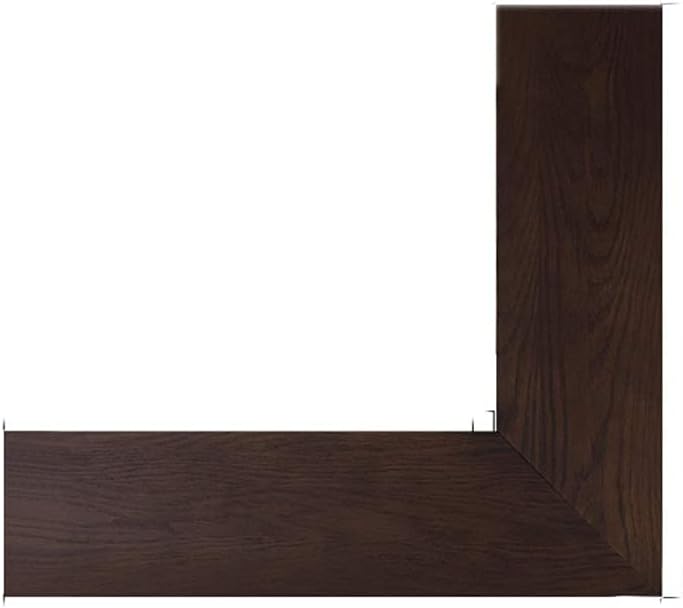 Floating Corner Shelves Wall Mounted Display Rack for Kitchen Bedroom Living Room Office Functional/Black Walnut/45Cm
