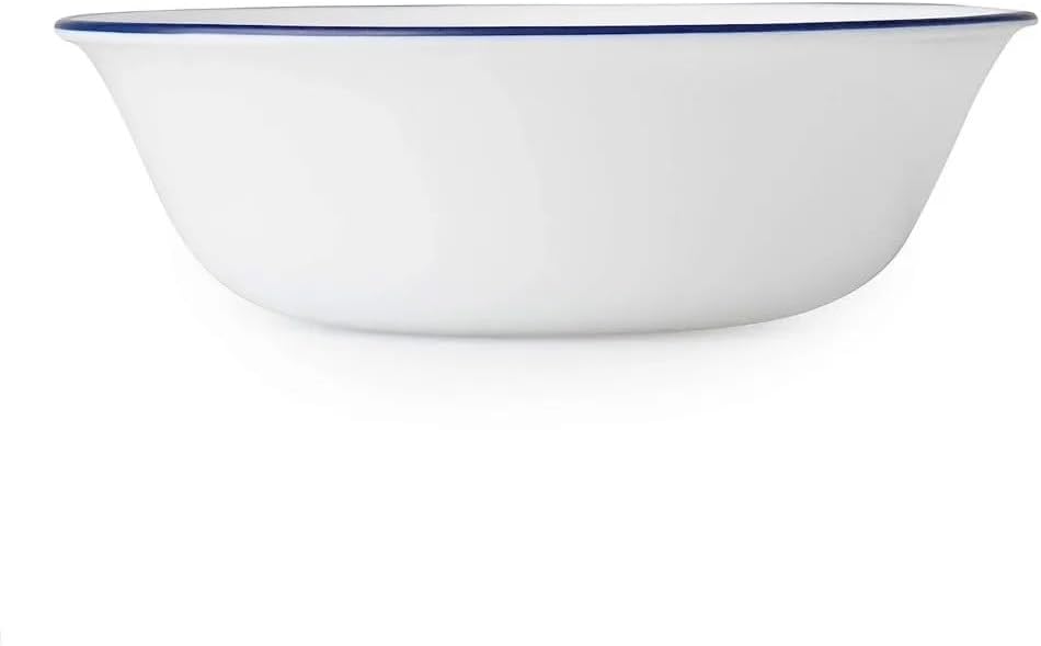 18-Piece Service for 6 Dinnerware Set Lightweight Round Plates and Bowls Family Hotel Tableware