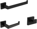 Black Bathroom Hardware 304 Stainless Steel Towel Rack Toilet Paper Holder Liquid Soap Holder Towel Bar Toilet Accessories,MB 3 Piece Set