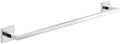 Gedy Elba Wall Mounted Towel Bar, Chrome, 18'