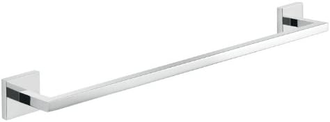 Gedy Elba Wall Mounted Towel Bar, Chrome, 18'