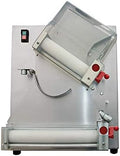 12 inch Dough Sheeter, Commercial Pizza dough roller press, Silver, QMDS-12
