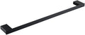Bathroom Accessories Hardware Set Matte Black 304 Stainless Steel Paper Holder Toothbrush Holder Towel Bar Bath Shelves,Single Towel Bar