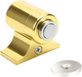 Free Anti-Collision Strong Magnetic Zinc Alloy Door Stopper Holders Catch Floor Mounted Nail-Free
