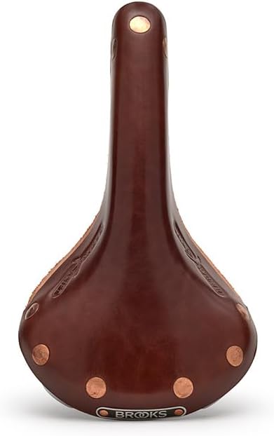 Brooks England Swift, Racing Leather Saddle with Hand-Hammered Copper Rivets
