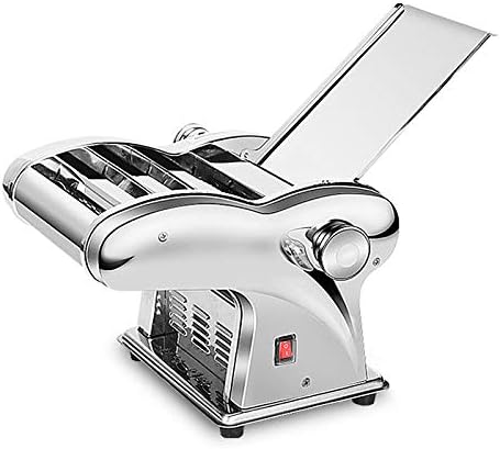 110V Electric Pasta Maker Machine Automatic with Double Cutter 1.5mm And 4mm Cutter, Pasta Roller and Cutter Set for Spaghetti Fettuccini Noodles Lasagna Ship from US