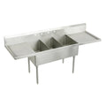 Ss Triple Compt Scullery Sink