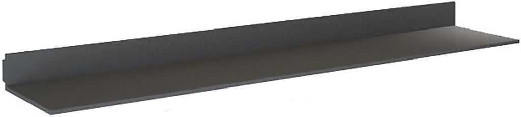 Illuminated Wall Shelf Built-in LED,Aluminum Alloy Display Stands,Floating Shelves Wall Mounted,Light Creative Metal Display Shelves for for Storage (Black 100cm/39.37in)