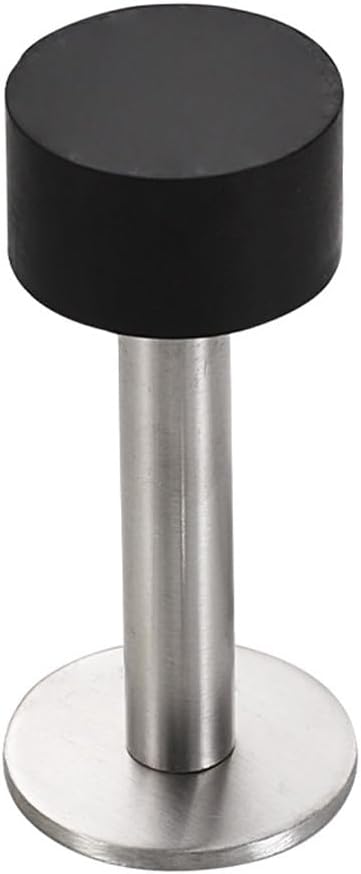 Stainless Steel Magnetic Door Stopper Punch-Free Touch Suction Rubber Anti-Collision Stop