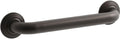 KOHLER 10540-2BZ Traditional 12-Inch ADA Compliant Grab Bar, Oil-Rubbed Bronze