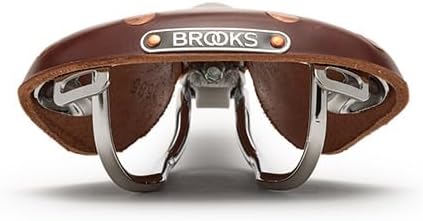 Brooks England Swift, Racing Leather Saddle with Hand-Hammered Copper Rivets