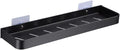 Bathroom Shelf Bath Shower Shelf Aluminum Black Bathroom Corner Shelf Wall Mounted Black Kitchen Storage Holder with
