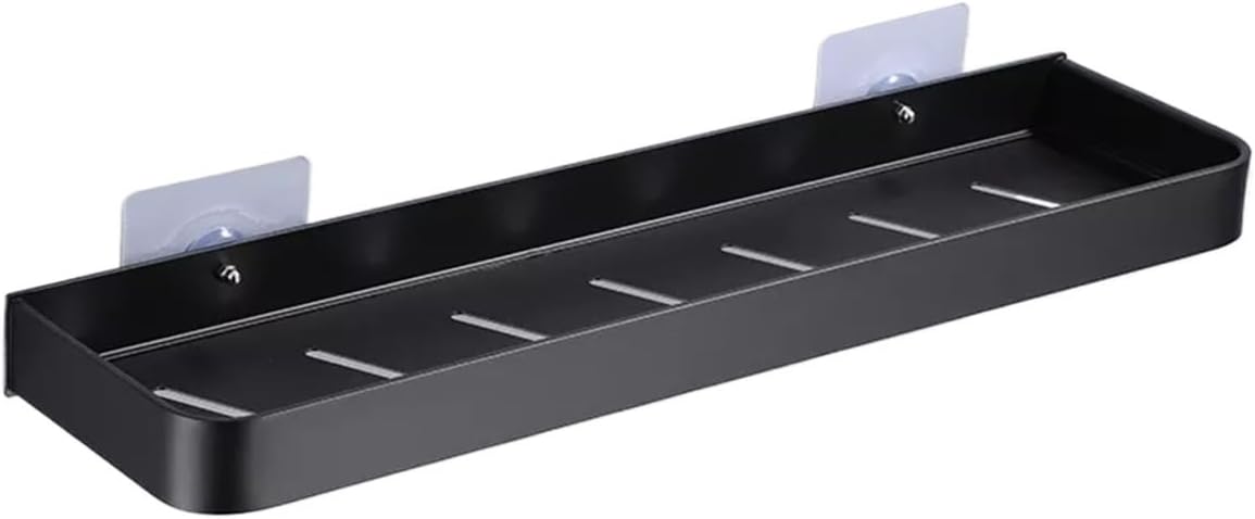 Bathroom Shelf Bath Shower Shelf Aluminum Black Bathroom Corner Shelf Wall Mounted Black Kitchen Storage Holder with