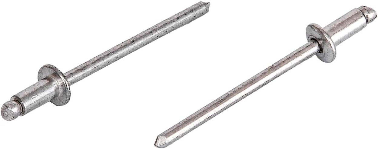 JEGS Hood And Deck Install Kit | Made In USA | Slotted Head | Kit Includes (10) Self-ejecting Fasteners, (10) Springs, (10) 90in.Brackets, (50) Steel, And (20) Aluminum Pop Rivets