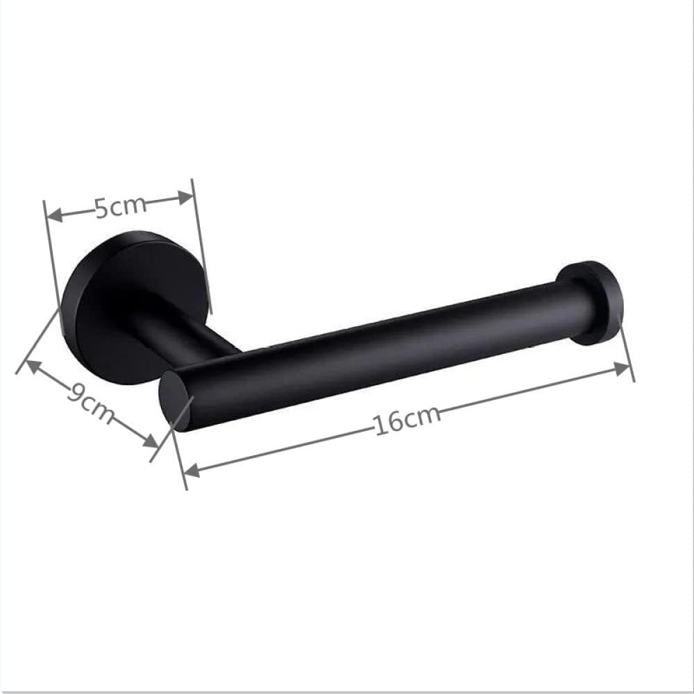 Gold Black Toilet Tissue Roll Paper Holder Towel Rack Bar Robe Coat Clothes Hook Hardware Bathroom Accessories Toiletries Sets,Gold