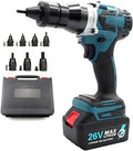 Cordless Rivet Nut Gun Set - Portable Automatic Pop Rivet Tool with 5200mAh Battery, Includes M3-M12 Rivet Heads, Ideal for Fast and Easy Installation