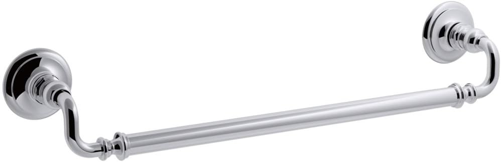 Kohler 72567-CP Artifacts® 18' Towel bar, Polished Chrome
