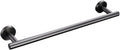 Stainless Steel Bathroom Accessories Hardware Set Towel Rack Toilet Roll Paper Holder Bar Hanger Hook Brushed,Gumetal Towel Bar
