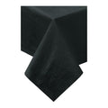Hoffmaster 220613 Tissue/Poly Tablecover, 3 Ply, 108' Length x 54' Width, Black (Case of 25)