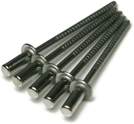 Closed End Sealed Pop Rivets 3/16#6CE Stainless Steel Blind Rivets 6-4, 3/16' x 1/4' Grip (0.188-0.250) QTY 1000