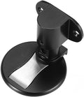Black Stainless Steel Magnetic Door Stopper Punching Sticker Hidden Holders Floor Mounted