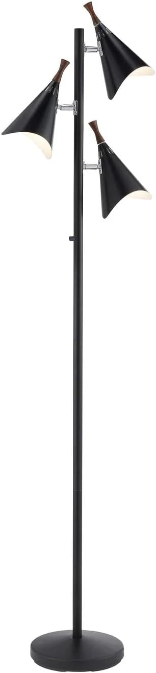 Adesso 3236-01 Draper Tree Lamp , Red