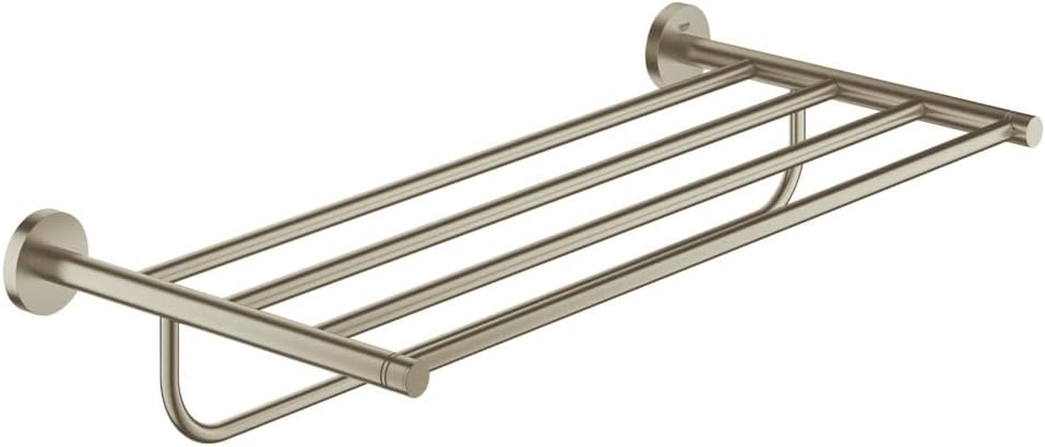 GROHE 40800EN1 Essentials Multi Towel Bar, 21-Inch, Brushed Nickel