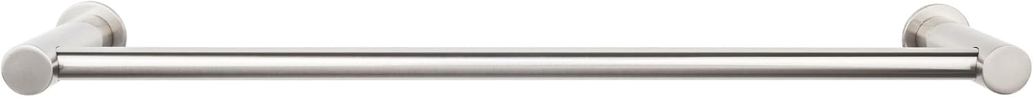 Hopewell Bath Single 25.5' Wall Mounted Towel Bar Finish: Brushed Satin Nickel