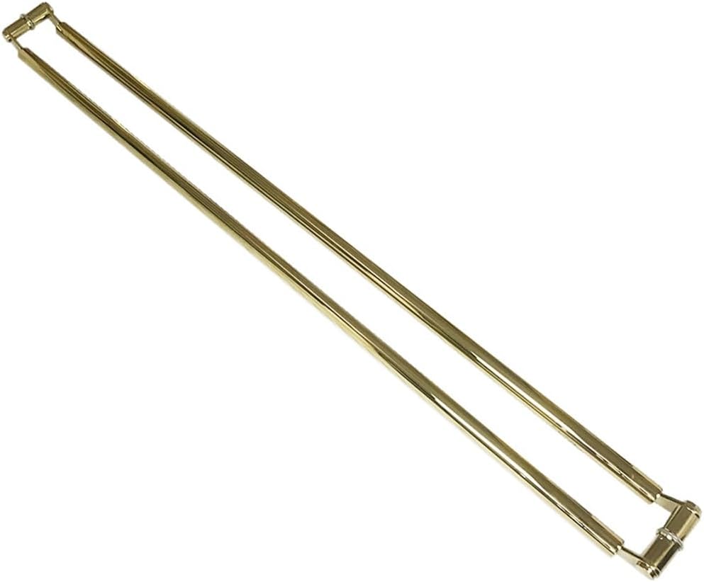 Bent s Door Handle Bronze Stainless Steel Handle Sliding Door Seal Glazed Pair Handle(38 * 1000mm)