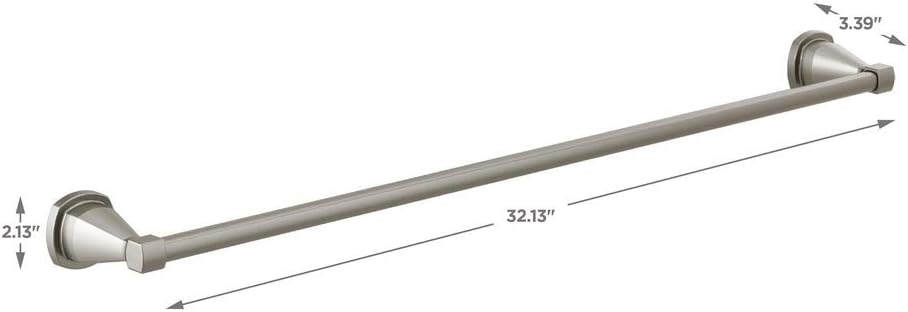 Delta Faucet 77630-SS Stryke Towel Bar, 30 inch, Stainless