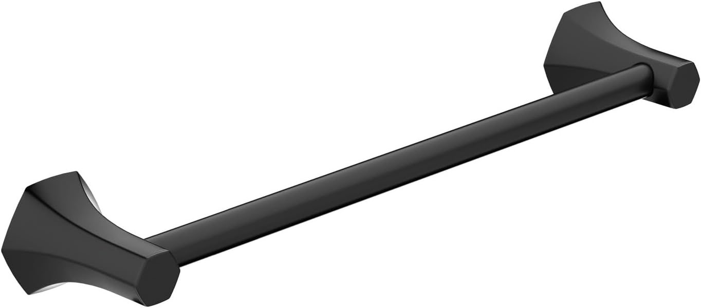 hansgrohe Towel_Bar, 18' 21-inch Transitional Towel_Bar in Matte Black, 04834670
