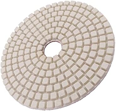 4' Diamond Resin Abrasive Sanding Disc Polishing Pad Grit 400 (130 Pieces) for stone granite marble concrete travertine sandstone slate repair fabrication renovation masonry lapidary grinding