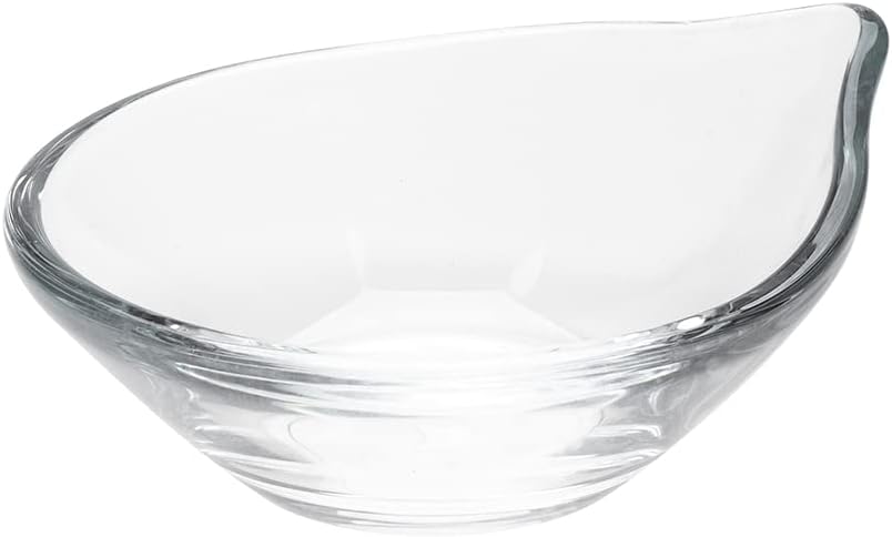 Restaurantware 3 Ounce Small Glass Bowls 60 With Spout Glass Prep Bowls - Dishwasher-Safe Lead-Free Clear Glass Prep Dishes For Spices Condiments Or Ingredients