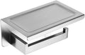 Brushed Nickel Bathroom Accessories Set Wall Mount Bath Shelf Robe Hanger Toilet Paper Holder Towel Bar Rack Stainless Steel,Shelf Paper Holder