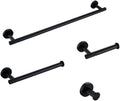 Modern Matte Black Bathroom Hardware Set with Brass Knurled Design Towel Bar Bath Robe Hook Shelf and Toilet Paper Tissue Holder Stylish and Functional Accessories for Your Bathroo