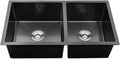 Single Bowl Home Stainless Steel Sink Built-in Undermount Sink Double Bowl Sink Kitchen Dishwashi Table Ware Basin (78 * 43 * 22Cm