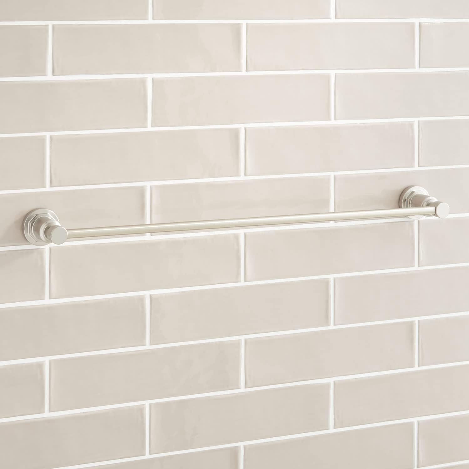 Signature Hardware 476955 Greyfield 24' Towel Bar - Brushed Gold