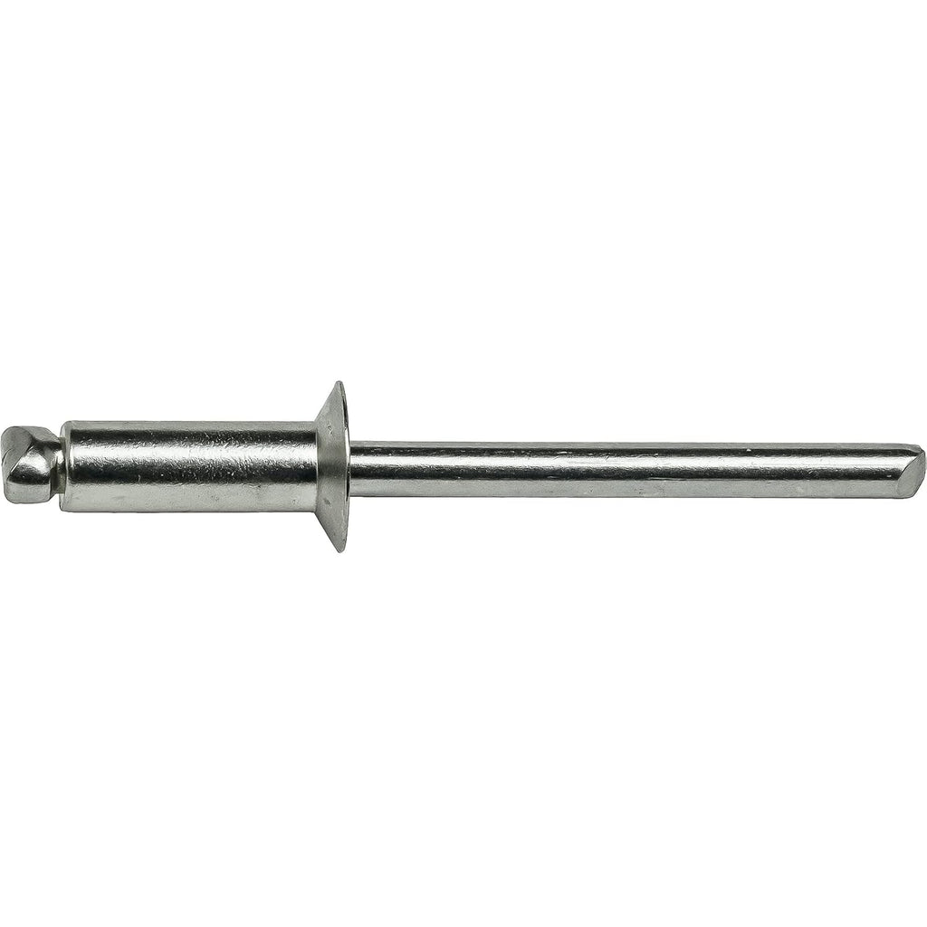 DIY Man - Stainless Steel Pop Rivets 3/16' x 1/2' Flat Countersunk Head Blind 6-8 Quantity 250 D&J
