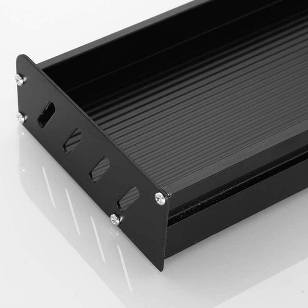 Bathroom Shelf Bath Shower Shelf Aluminum Black Bathroom Corner Shelf Wall Mounted Black Aluminum Kitchen Storage/40Cm