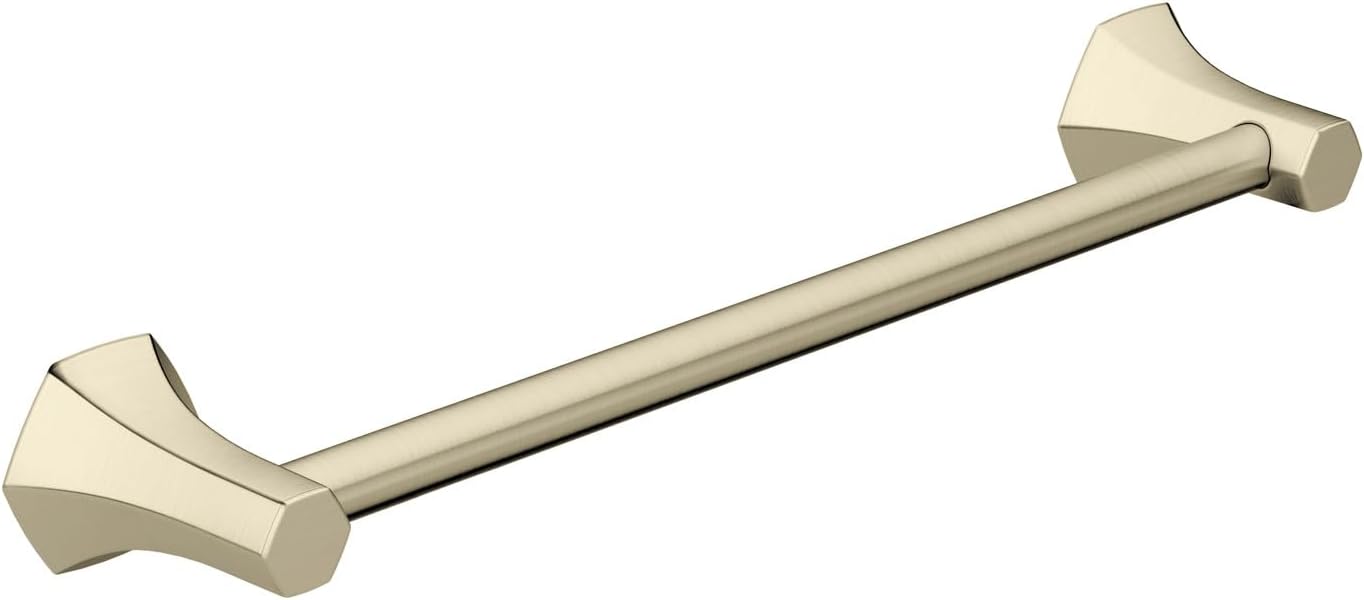 hansgrohe Towel Bar, 18' 21-inch Transitional Towel Bar in Brushed Nickel, 04834820