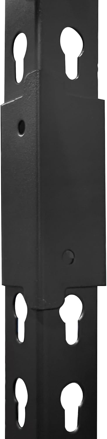 AR Shelving Pro Series Garage Storage Corner Shelving Unit — 4-Tier, Steel, Matte Black, 36in. W x 72in. H x 36in. D, 2000-Lb. Capacity, Model# TRCD18400KFUS0