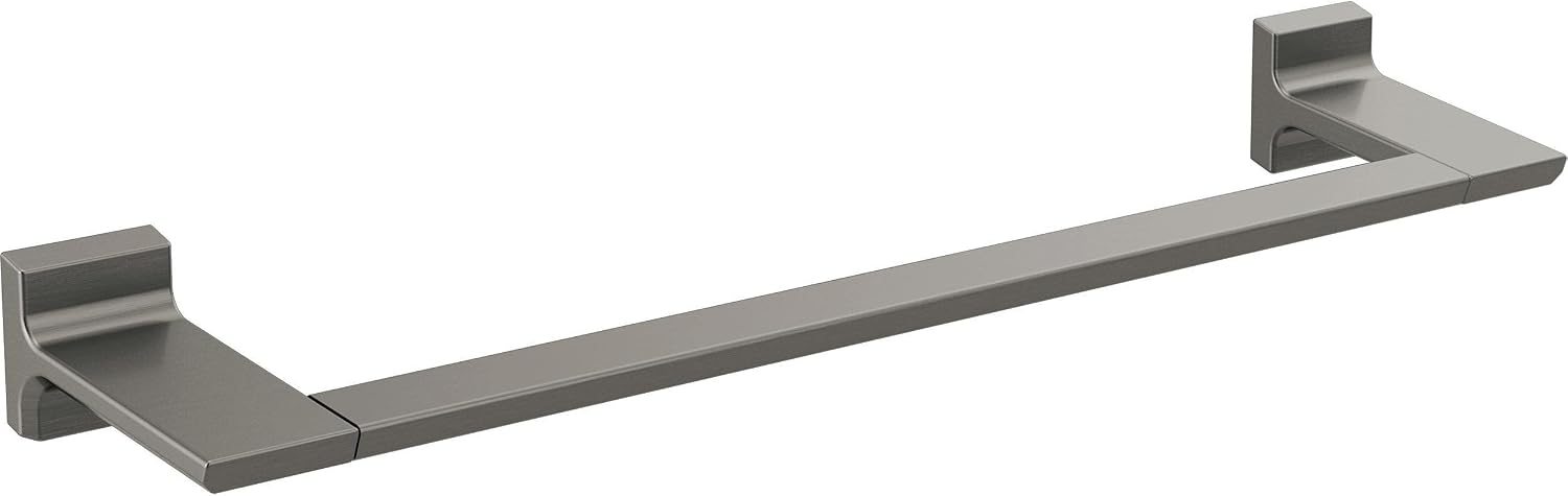 Delta Faucet 79918-KS Pivotal Wall Mounted 18' Towel Bar in Black Stainless