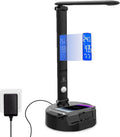 LumiCharge-III Smart LED Desk Lamp - Table Lamp with Wireless Charger, USB Charging Port, Adjustable Arm Brightness, Bluetooth Speaker - Foldable Table Lamp for Home, Remote Office, Study, Bedroom