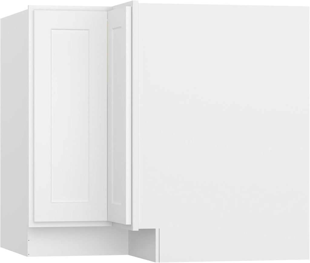 Furinno Shaker Easy Reach Base Kitchen Cabinet, Ready to Assemble, 24 D x 36 W x 34.5 H, White