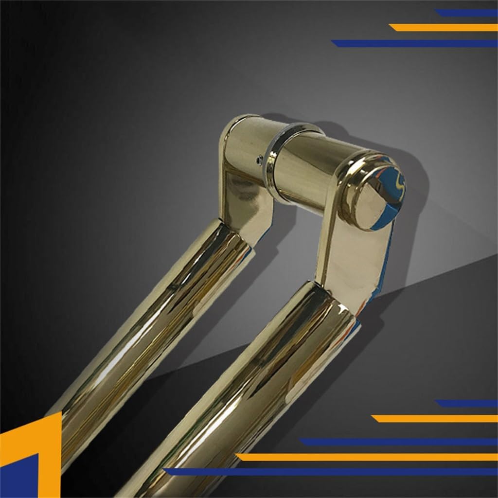 Bent s Door Handle Bronze Stainless Steel Handle Sliding Door Seal Glazed Pair Handle(38 * 1000mm)