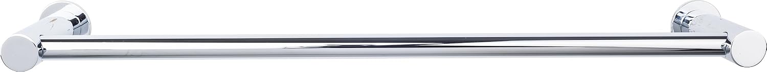 Top Knobs HOP10PC Hopewell Collection 30' Single Bath Towel Bar, Polished Chrome