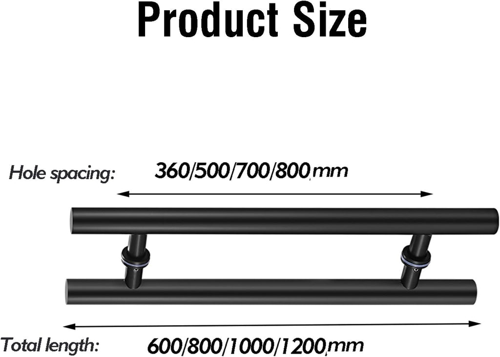 Sliding Barn Door Handle,Door Pull Handle,Stainless Steel Bathroom Sliding Barn Door Handle,with Screws and Spacers,Suitable for Kitchen Warehouse Bedroom Cabinet(Color:Gold,Size:Length 1000mm)